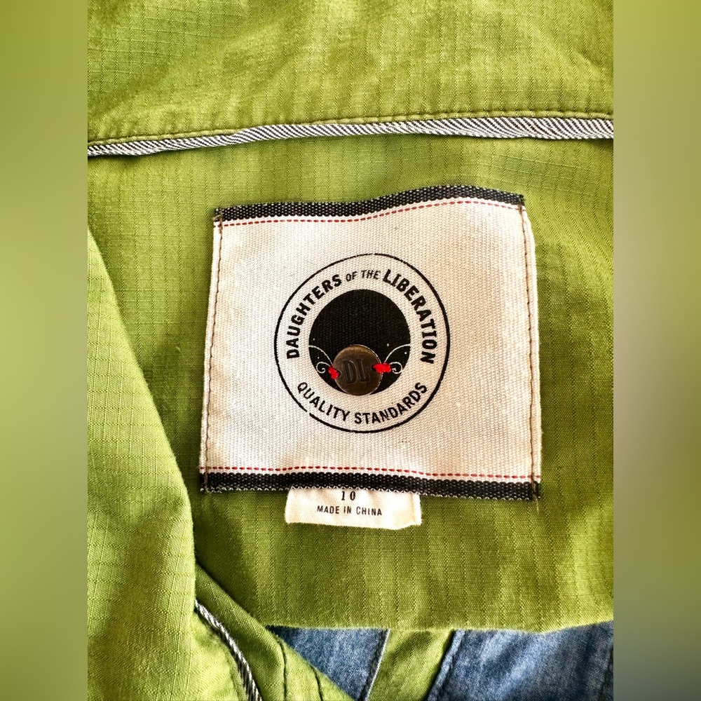 Anthropologie Daughter’s of the Liberation Women's Anorak Field Jacket - Picture 6 of 7